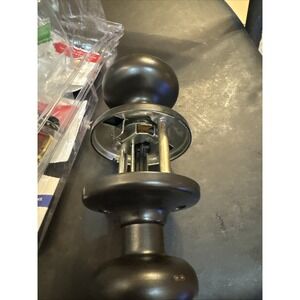 Kwikset 400CV 11P Swt Venetian Bronze Cove Keyed Entry Door Knob 94002-956